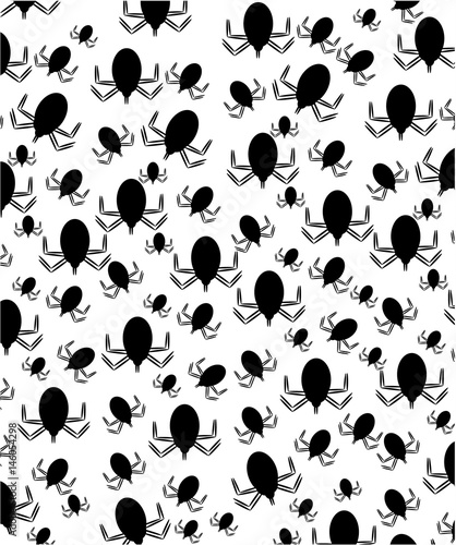 Tick isolated on white background