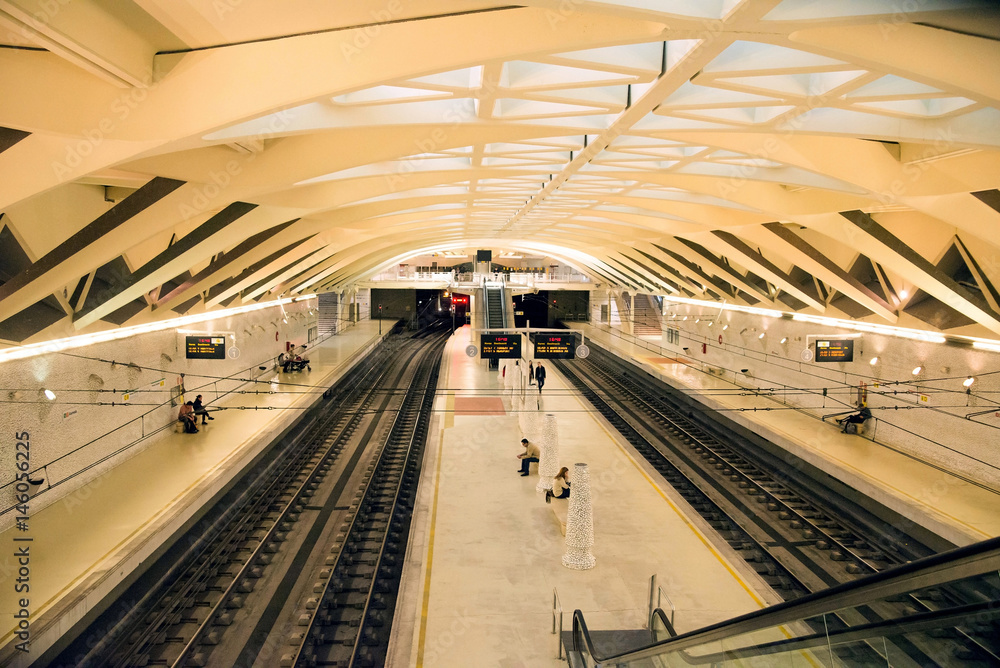 Metro view from above, Valencia Metro view from above, Valencia