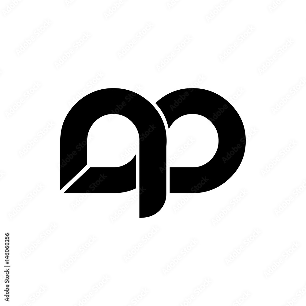 Initial Letter NP Rounded Lowercase Logo Initial Letter NP Rounded Lowercase Logo