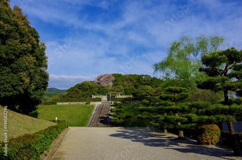快晴の崇神天皇陵