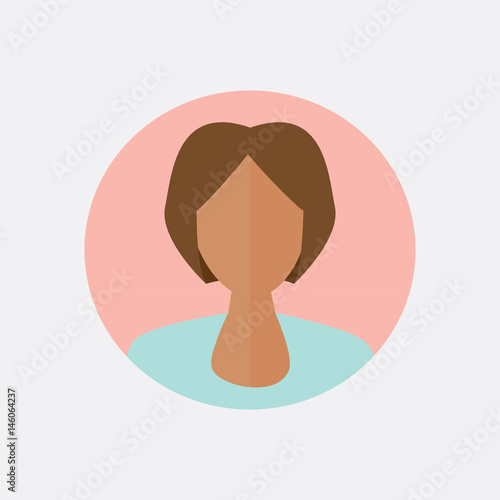 Fototapeta Naklejka Na Ścianę i Meble -  Avatar woman design