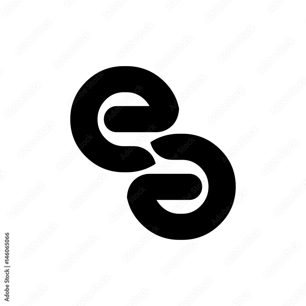 Initial Letter EA Rounded Lowercase Logo Initial Letter EA Rounded Lowercase Logo