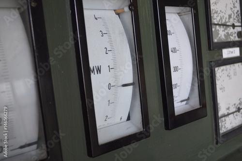 Obraz na płótnie Meter in factory