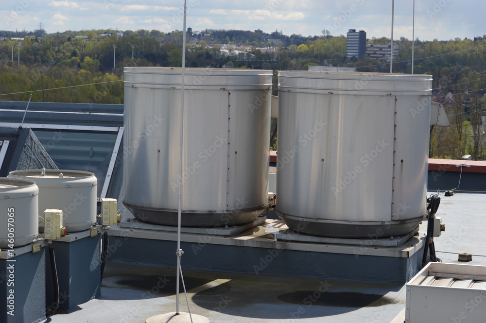 water tank on the roof of factory water tank on the roof of factory