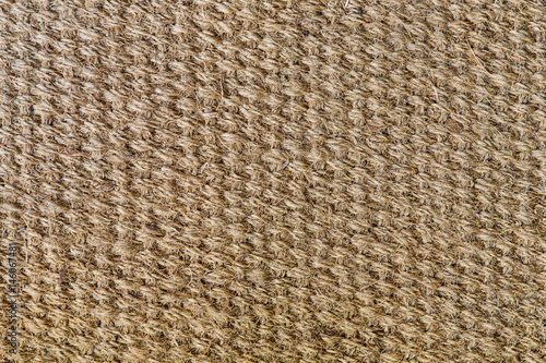 natural sisal matting surface