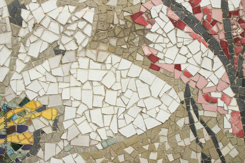 Obraz premium colorful brick wall background