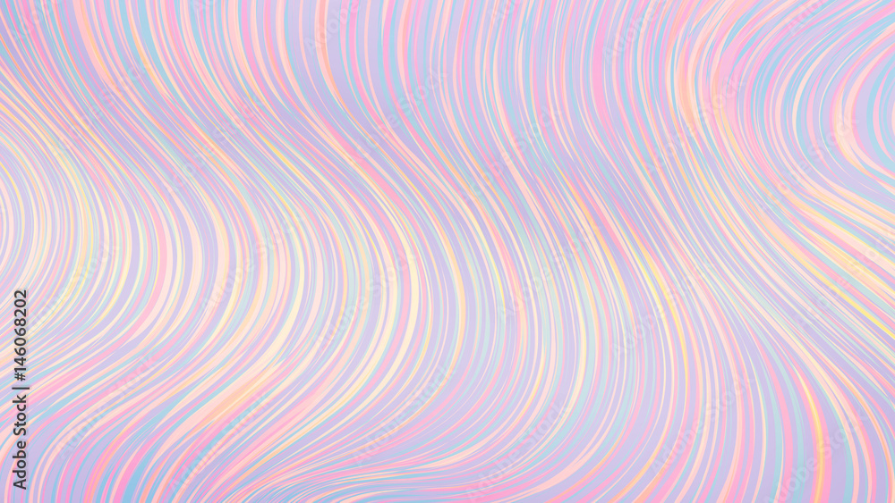 Obraz premium Abstract linear background. The effect of mixed colors/silk fabric