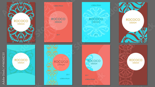 Template brochures Rococo © Naum
