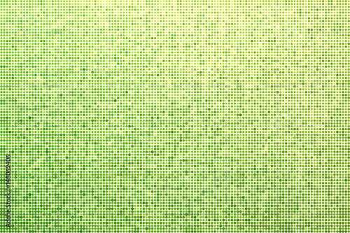 Vector green dotted halftone background