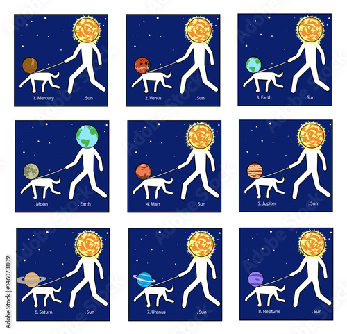 Earth and Moon