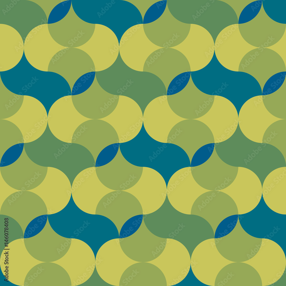 Abstract geometric graphic pattern green color tone background Abstract geometric graphic pattern green color tone background