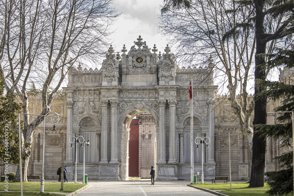 Obraz premium Dolmabahce palace in Istanbul
