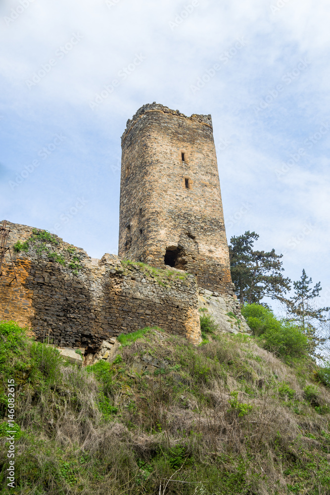 Castle Ruin Libstein, Czech Republic