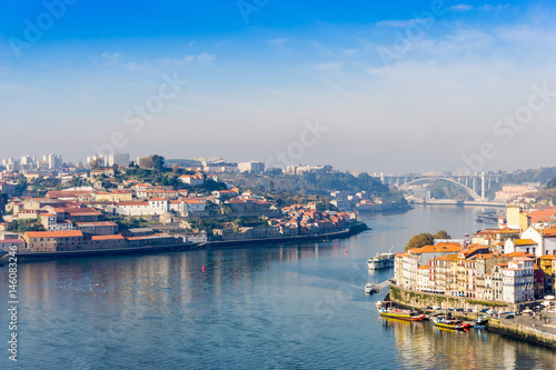 old town of Porto and river, Portugal, Europe