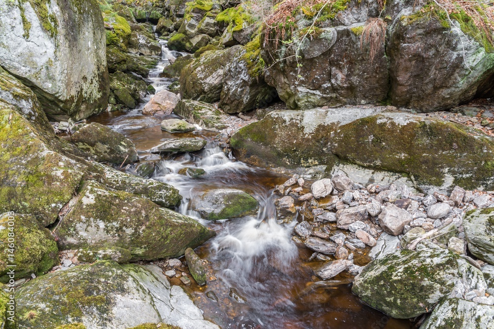 Steinklamm in Spiegelau im Bayerischen Wald Steinklamm in Spiegelau im Bayerischen Wald