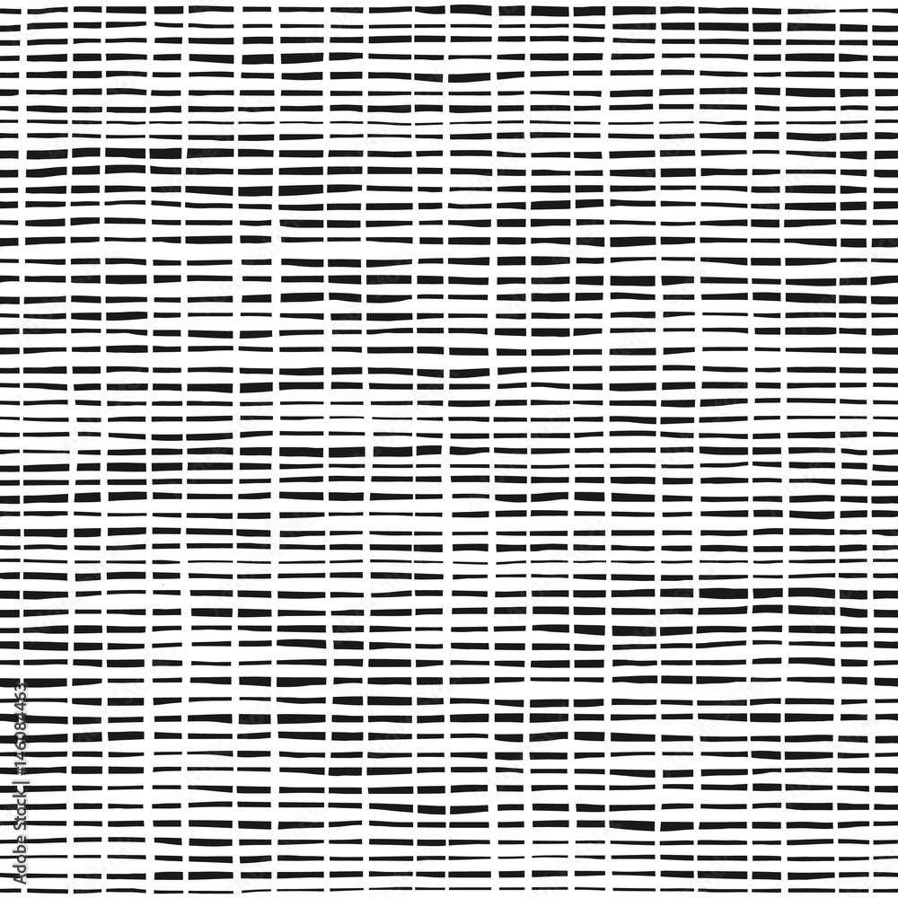 Dashed line abstract seamless pattern. Repeated rectangles texture. Black and white irregular background. Hand drawn vector illustration Dashed line abstract seamless pattern. Repeated rectangles texture. Black and white irregular background. Hand drawn vector illustration