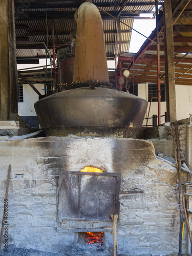 Alte River Antoine Rum Distillery, Staint Andrew, St. George, Grenada, Kleine Antillen, Karibik, Mittelamerika photo