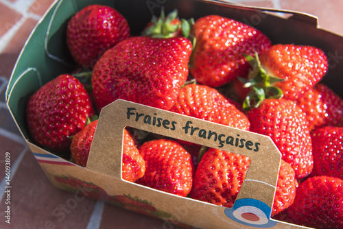 fraises françaises photo