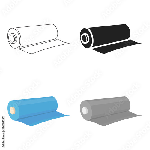 Textile roll icon of vector illustration for web and mobile