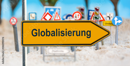 Schild 180 - Globalisierung