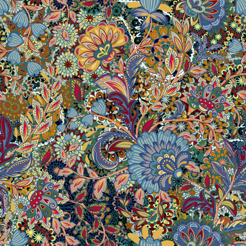 Fototapeta Incredible color flower pattern