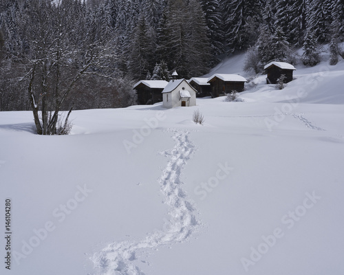 Der Weiler Rottenbriggen im Oberwallis