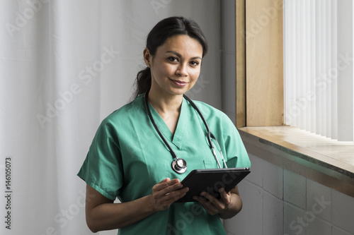 Portrait of a female health care professional