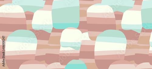 Creative abstract vector art header in pastel trendy colors. Covers, web, flyers, banners, presentations, books, notebooks.