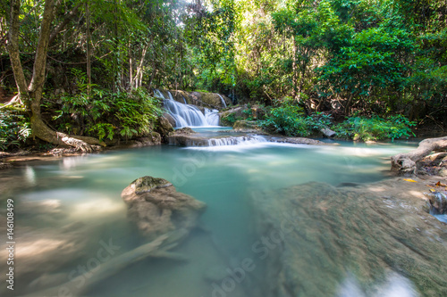 Waterfall in winter