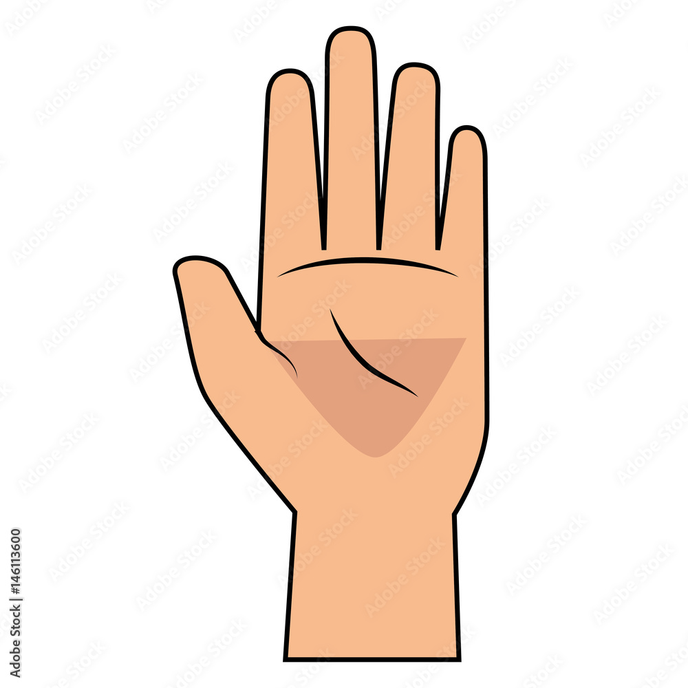 hand human isolated icon vector illustration design hand human isolated icon vector illustration design