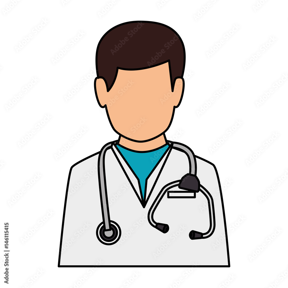 doctor avatar character icon vector illustration design doctor avatar character icon vector illustration design