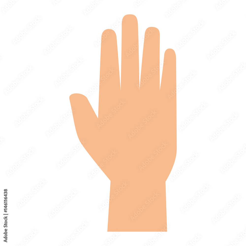 hand human isolated icon vector illustration design hand human isolated icon vector illustration design