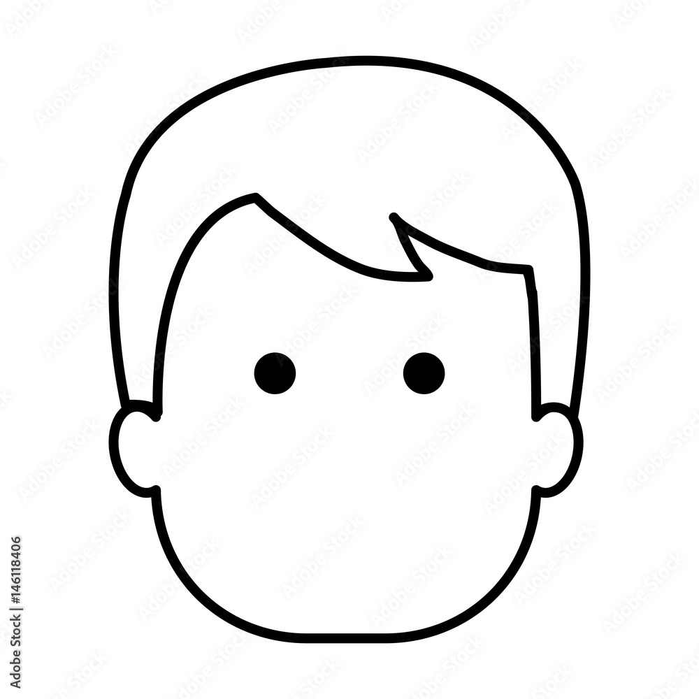 young man avatar character vector illustration design young man avatar character vector illustration design