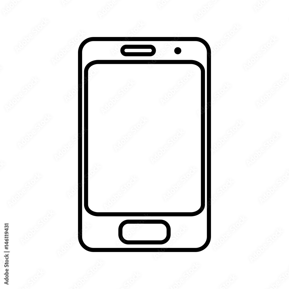 smartphone device isolated icon vector illustration design smartphone device isolated icon vector illustration design