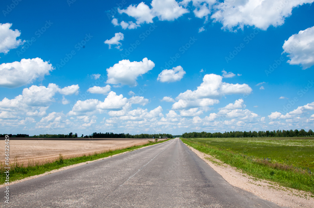 Asphalt road Asphalt road