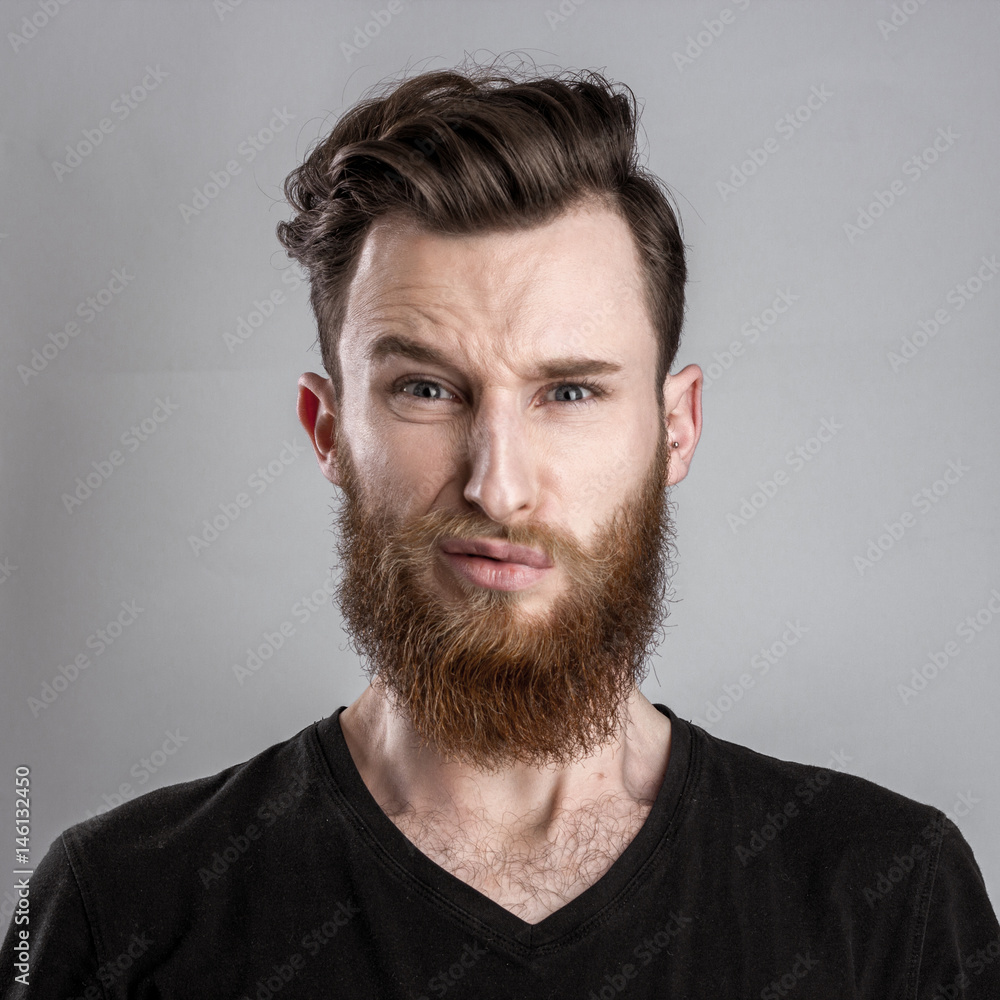 Fototapeta premium Oh, i'm disgusted!