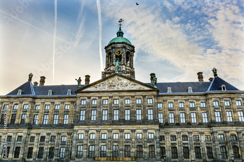 Royal Palace Town Hall Amsterdam Holland Netherlands