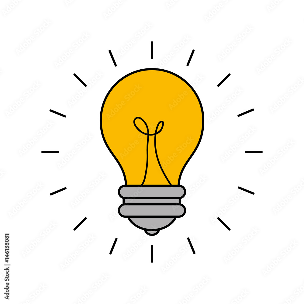 Bulb light energy icon vector illustration graphic design Bulb light energy icon vector illustration graphic design