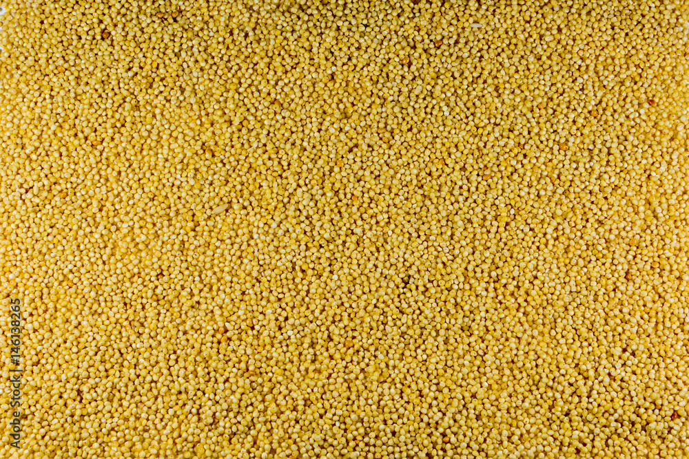 Texture of millet Texture of millet