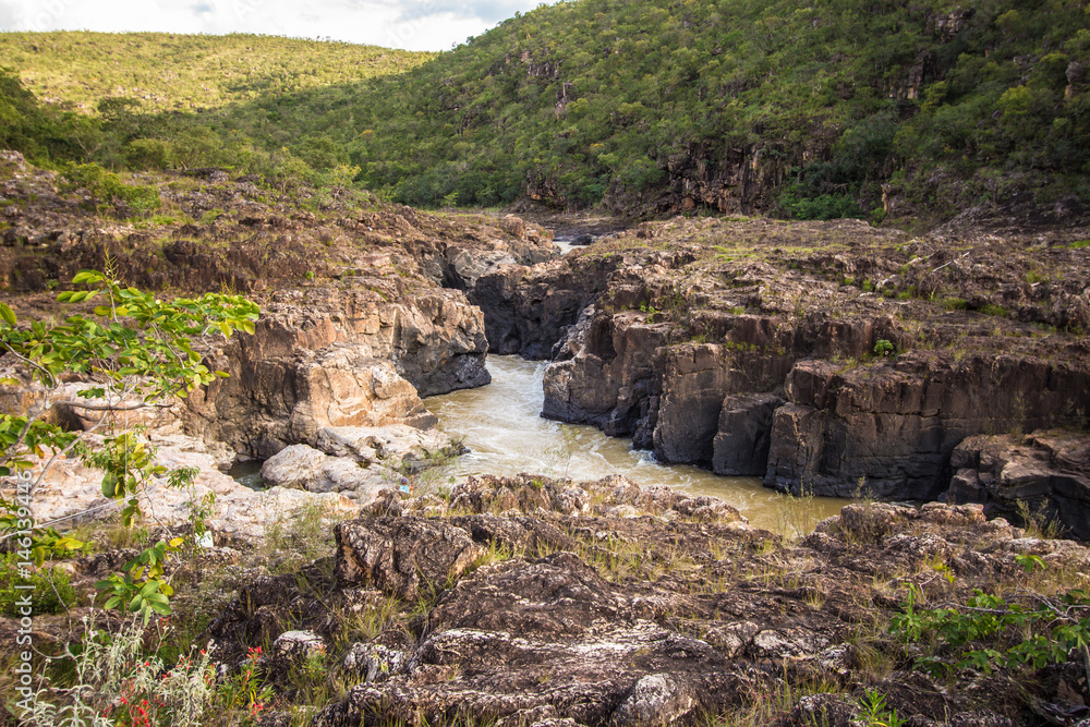 Obraz premium Encontro das Aguas in Chapada dos Veadeiros