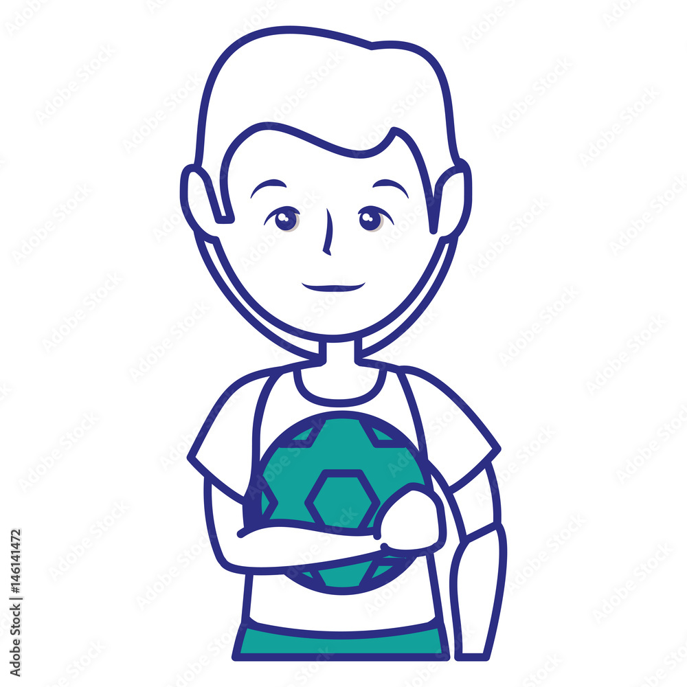 Sport man cartoon icon vector illustration graphic design Sport man cartoon icon vector illustration graphic design