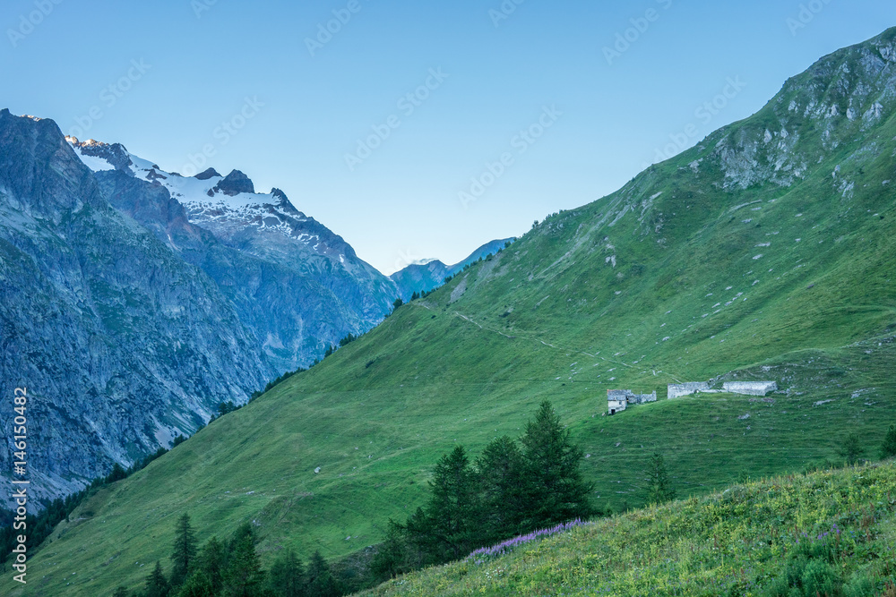 Taken on the Tour du Mont Blanc Trek that takes hikers through France, Switzerland, and Italy