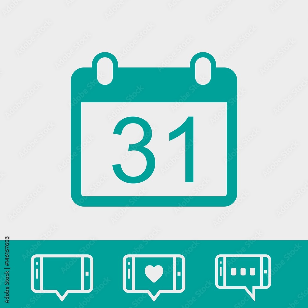 calendar icon stock vector illustration flat design calendar icon stock vector illustration flat design