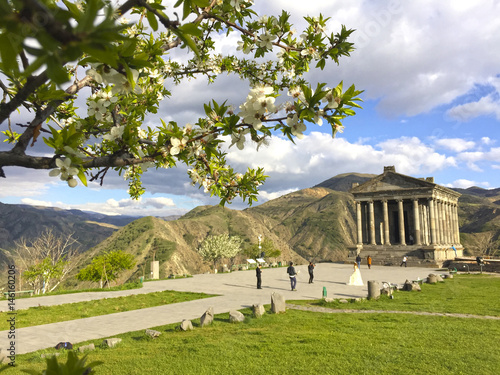 Fotografia Garni Pagan Temple, the hellenistic temple in Republic of Armenia