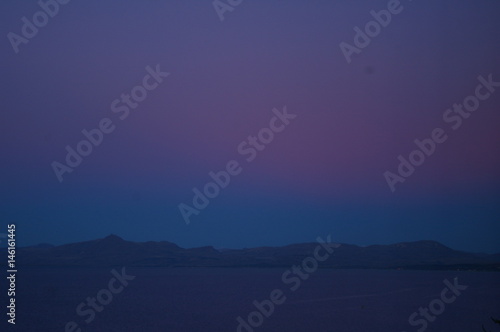 violet sunset