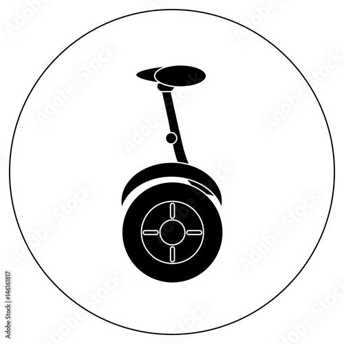 Gyroscope. Vector icons in a simple style. Element of design, interface