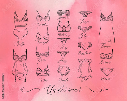 Underwear classic icons pink