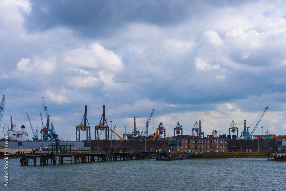 Hafendocks in Rotterdam