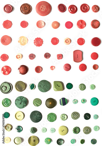 Mixed Collection of Buttons Vectors