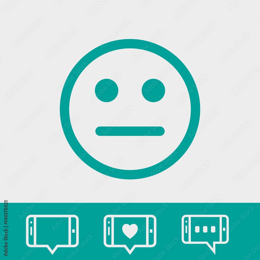 Smile icon stock vector illustration flat design Smile icon stock vector illustration flat design
